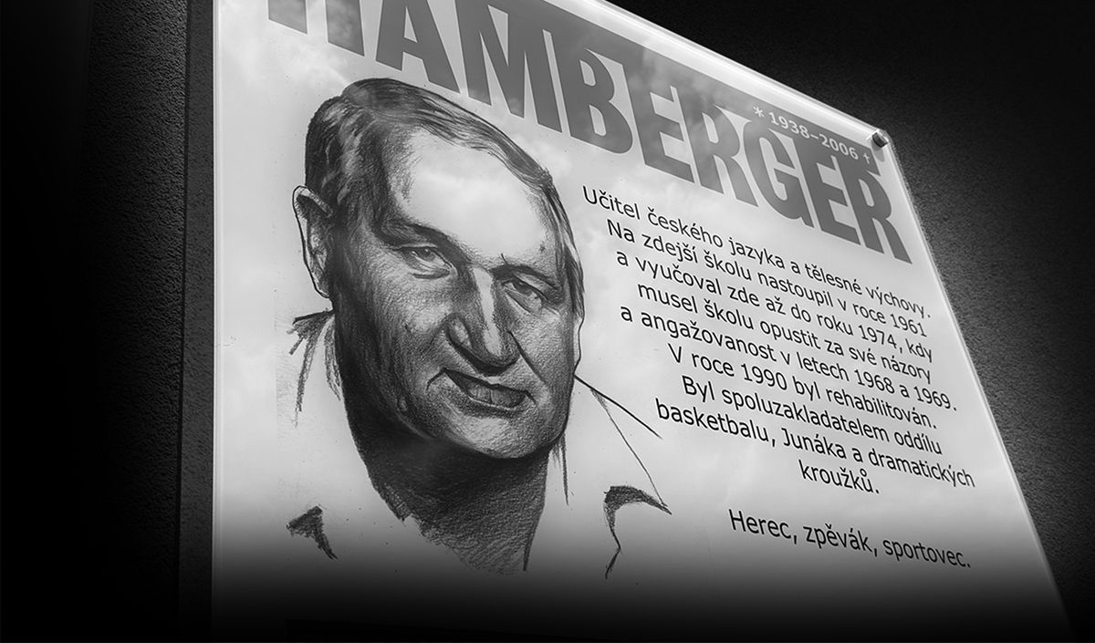 Skleněný náhrobek - Memorial plaques