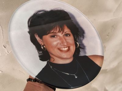 Fotografía ovalada para tumba