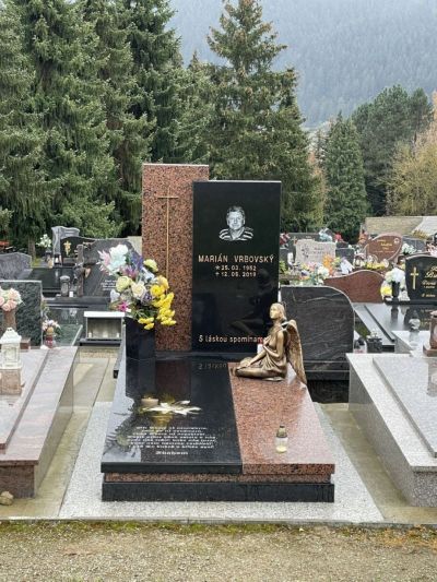 Lápida de vidrio con garantía de color de 100 años para exteriores