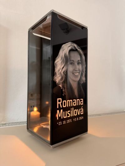 Linterna XL con rostro